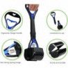 45cm Dog Shit Shovel Portable Shit Shovel With Long Handle Dog And Cat Pet Dirt Pickup Picks Up Lawn Outdoor Grass