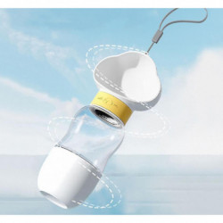 Dogs Go Out Water Cup Portable Drinking Water Feeding 1pc White Dogs Go Out Water Cup Portable Drinking Water Feeding 1pc White