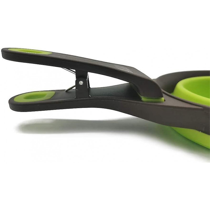 Cuillère de nourriture pour animaux de compagnie, tasse à mesurer en silicone pliable, cuillère de nourriture pour [...]