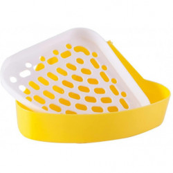 2pcs Small Animal Toilet Small Animal Triangle Toilet Potty Trainer Pet Toilet Pet Litter