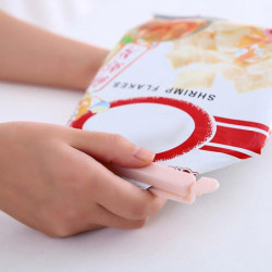 5Pcs Food Storage Bag Sealer Clips Snack Sealing Clamp Home Kitchen Supplies JIKAIX 5Pcs Food Storage Bag Sealer Clips Snack Sealing Clamp Home Kitchen Supplies JIKAIX