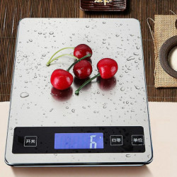 Food Scale Led Display Screen Waterproof Stainless Steel Electronic Digital Cooking Food Scale For Home Food Scale Led Display Screen Waterproof Stainless Steel Electronic Digital Cooking Food Scale For Home
