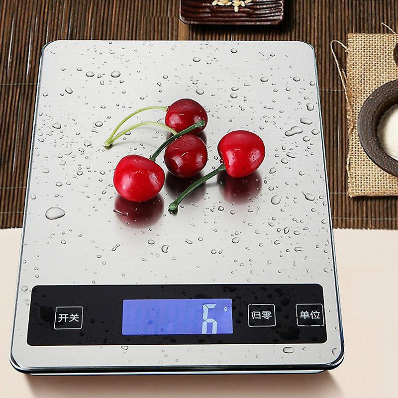 Food Scale Led Display Screen Waterproof Stainless Steel Electronic Digital Cooking Food Scale For Home