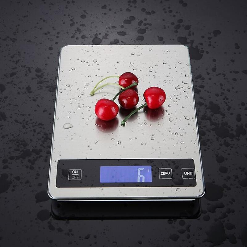 Food Scale Led Display Screen Waterproof Stainless Steel Electronic Digital Cooking Food Scale For Home
