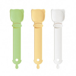 3Pcs Cat Food Spoon for Squezing Puree And Bisque Bar Cat Food Feeding Spoon 6.5*27cm 3Pcs Cat Food Spoon for Squezing Puree And Bisque Bar Cat Food Feeding Spoon 6.5*27cm