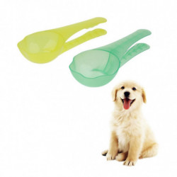 2pcs Puppy Food Feeder Dog Spoon Cat Hand Shovel Feeding Scooper 2pcs Puppy Food Feeder Dog Spoon Cat Hand Shovel Feeding Scooper