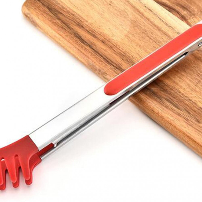 2pcs Comb Shaped Spaghetti Clip Silicone Food Tong Clamp Barbecue Clip Kitchen Tool Shovel Clip For Home [...]