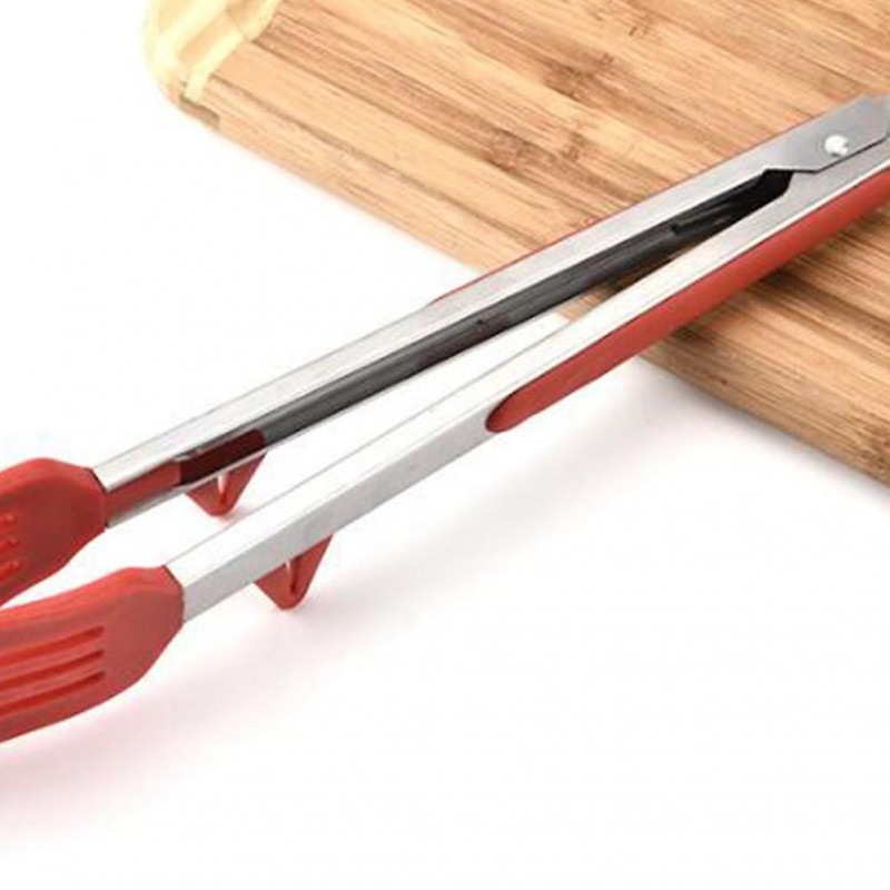 2pcs Comb Shaped Spaghetti Clip Silicone Food Tong Clamp Barbecue Clip Kitchen Tool Shovel Clip For Home [...]