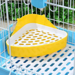 2pcs Small Animal Toilet Small Animal Triangle Toilet Potty Trainer Pet Toilet Pet Litter