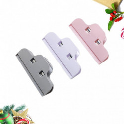 10PCS Food Snack Sealing Clamp Multi-function Plastic Clips Clothes Fixing Clips for Office Home (Random Color) 10PCS Food Snack Sealing Clamp Multi-function Plastic Clips Clothes Fixing Clips for Office Home (Random Color)