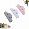 10PCS Food Snack Sealing Clamp Multi-function Plastic Clips Clothes Fixing Clips for Office Home (Random Color)