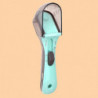 Pet Food Measuring Scoop with Scale Precise Control Adjustable Pet Food Measuring Cup Pet Food Scoop for Dogs Cats