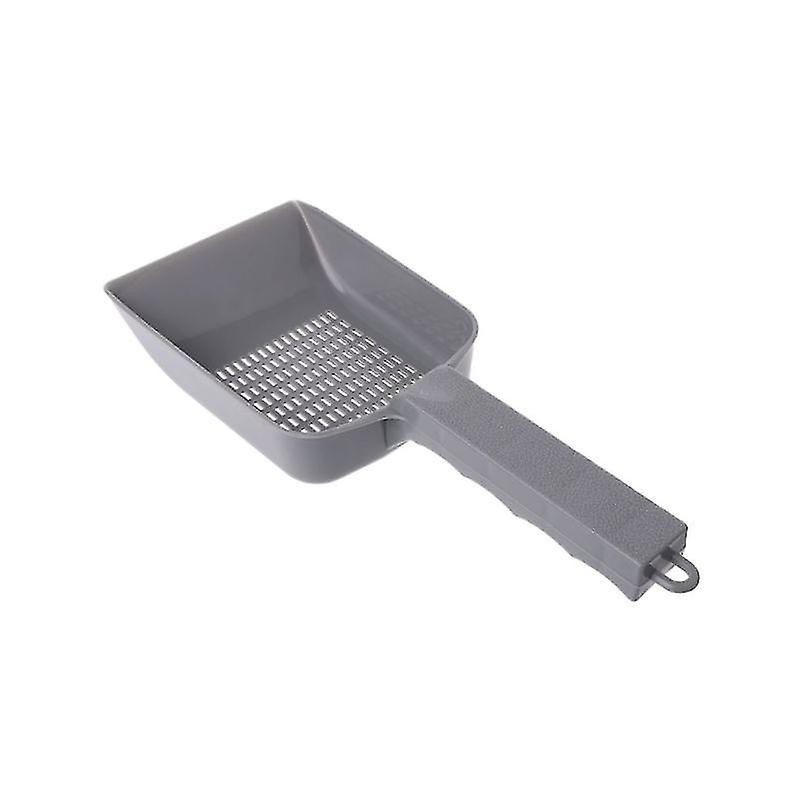 Indoor Sand Scoop Portable Durable Material Cleaning Litter Scoop Pet Supplies S27 21 Dropshipping (gris)