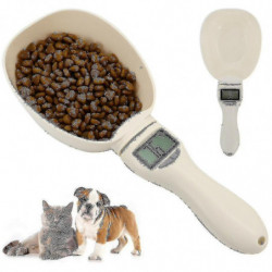 Electronic Measuring Scoop Digital Pet Food Feeding Bowl Spoon Electronic Measuring Scoop Digital Pet Food Feeding Bowl Spoon