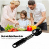 Digital Spoon Scale, Portable 500g/0.1g Electronic Lcd Digital Kitchen Scale With Measuring Spoons