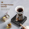 LED Display Electronic Scale for Coffee Rechargeable Reusable Measuring Spices Tea Beans