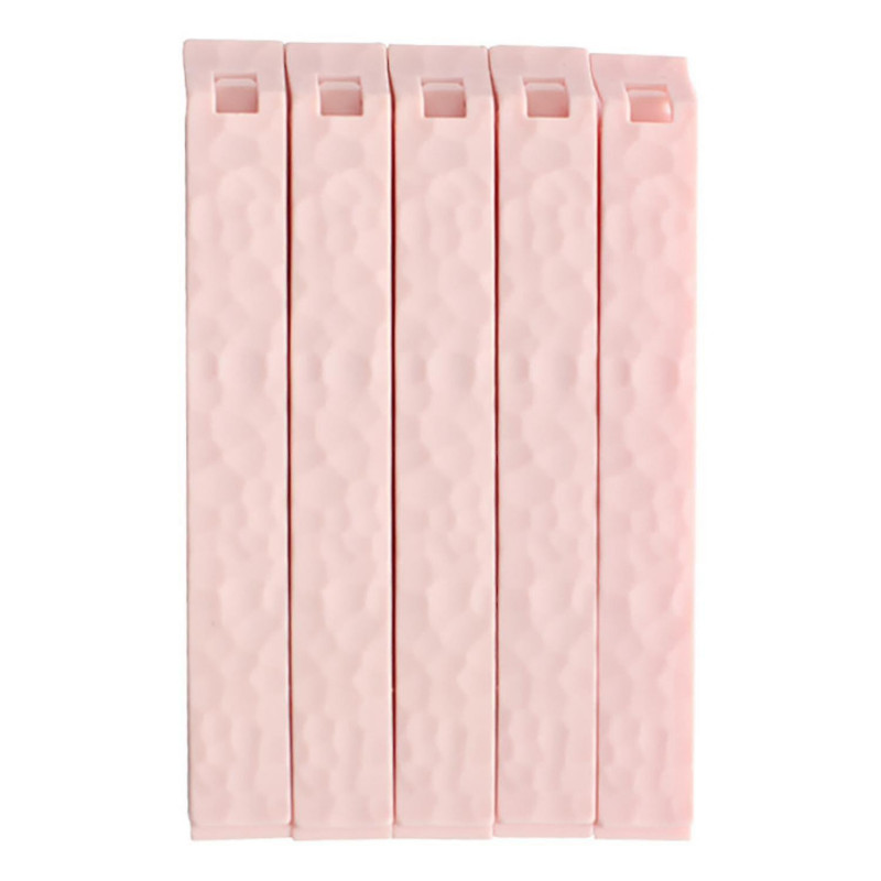 5Pcs Food Sealed Clips Portable Airtight PP Milk Powder Bag Seal Clips Kitchen Tool