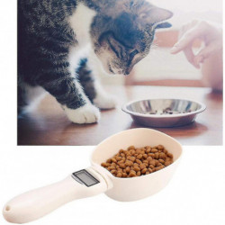Pet Food Measuring Scoop Dog Food Measuring Cup,digital Scale Spoon Detachable Cup Feeding Bowls Fo (haoyi) Pet Food Measuring Scoop Dog Food Measuring Cup,digital Scale Spoon Detachable Cup Feeding Bowls Fo (haoyi)