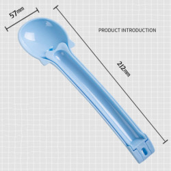 Chat bande Squeeze Spoon Multi fonctionnel en plastique chien chat collation pelle d’alimentation pour nourriture [...]