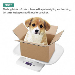 Mini Scale with LCD Electronic Display - Digital Pet Scale for Measuring Small Dog, Cat, and Small Animal Food Mini Scale with LCD Electronic Display - Digital Pet Scale for Measuring Small Dog, Cat, and Small Animal Food