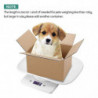 Mini Scale with LCD Electronic Display - Digital Pet Scale for Measuring Small Dog, Cat, and Small Animal Food