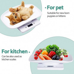 Mini Scale with LCD Electronic Display - Digital Pet Scale for Measuring Small Dog, Cat, and Small Animal Food Mini Scale with LCD Electronic Display - Digital Pet Scale for Measuring Small Dog, Cat, and Small Animal Food