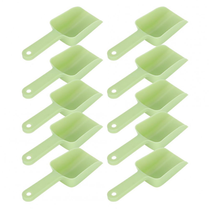 10 Pcs Pet Feeding Spoon Shovel Cat Dog Food Feeder Scoop Pet Feeding Tools Pet Supplies