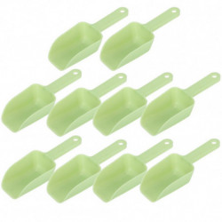 10 Pcs Pet Feeding Spoon Shovel Cat Dog Food Feeder Scoop Pet Feeding Tools Pet Supplies 10 Pcs Pet Feeding Spoon Shovel Cat Dog Food Feeder Scoop Pet Feeding Tools Pet Supplies