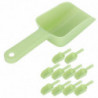 10 Pcs Pet Feeding Spoon Shovel Cat Dog Food Feeder Scoop Pet Feeding Tools Pet Supplies