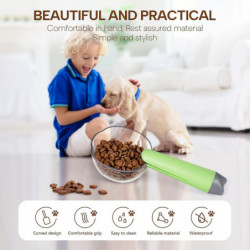 Pet Food Measuring Cups, Dog Food Scoop,Comfortable Long Handled Measuring Cup, for Dog, Cat & Rabbit Pet Food Measuring Cups, Dog Food Scoop,Comfortable Long Handled Measuring Cup, for Dog, Cat & Rabbit