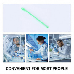 100 PCS Plastic Sampling Spoons Laboratory Scoops Mixing Spatulas (Green) 100 PCS Plastic Sampling Spoons Laboratory Scoops Mixing Spatulas (Green)