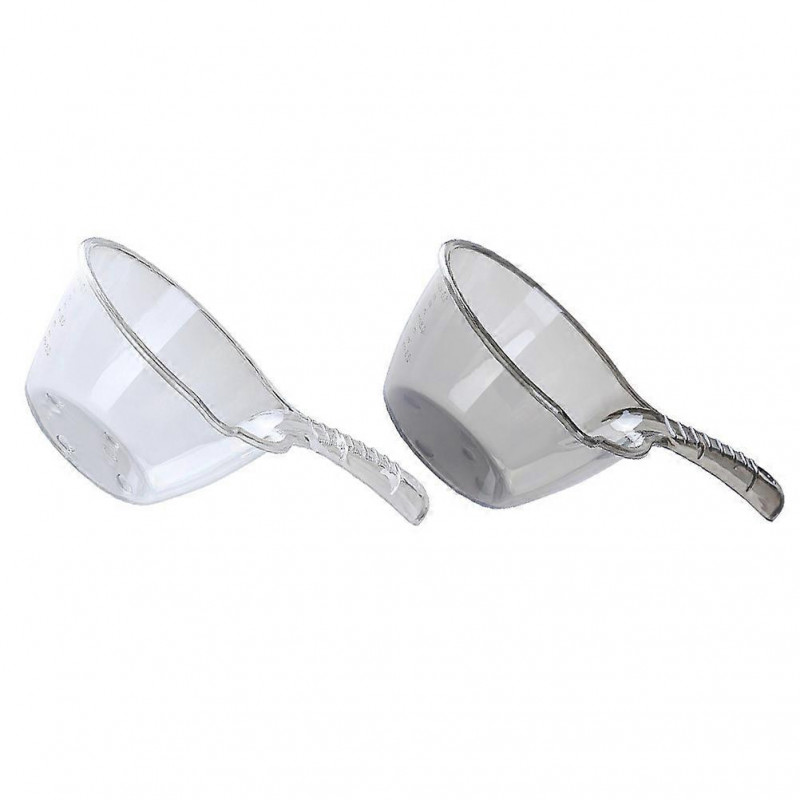 2Pcs Multipurpose Water Scoop Practical Kitchen Plastic Water Scoop for Home