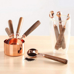 4pcs Tasse à mesurer écologique antirouille Antirouille Placage En acier inoxydable Cuillère à mesurer pour la maison 4pcs Tasse à mesurer écologique antirouille Antirouille Placage En acier inoxydable Cuillère à mesurer pour la maison