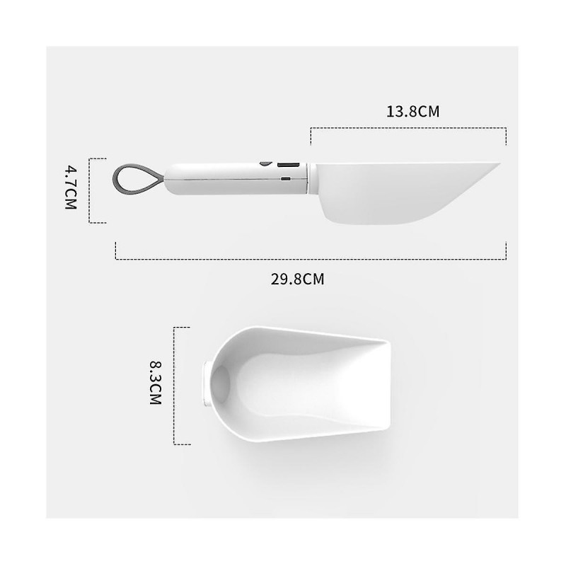 Digital Scale Electronic Spoon Cooking Food Dog Food Weight Measuring Spoon Pet Food Spoon Dog Food Measuring Shovel