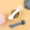 Multifunction Pet Canned Spoon Jar Opener Puppy Feeding Mixing Wet Dry Scoop Cat