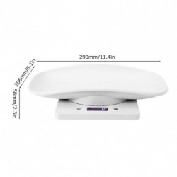 Mini balance électronique numérique pour animaux de compagnie 10kg / 1g Outil de mesure de chien de chat à petite [...]