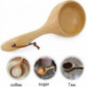 Large Capacity Wooden Ladle Sauna Water Scoop Spa Spoon Bath Salts Spoon Coffee Scoop