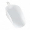 White Thick Plastic Feed Fodder Shovel Spoon Pig