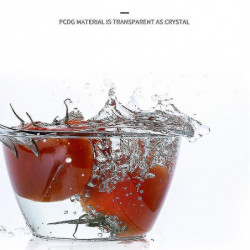 2pcs Transparent Water Scoop Cuisine Scoop Ménager Épaissir Longue Poignée Plastique Scoop Grand Créatif Eau [...]