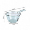 2pcs Transparent Water Scoop Cuisine Scoop Ménager Épaissir Longue Poignée Plastique Scoop Grand Créatif Eau [...]