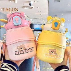 1000ml Insulated Cup with Straw Multi-purpose Food Grade Durable Insulated Drinking Water Cup for School 1000ml Insulated Cup with Straw Multi-purpose Food Grade Durable Insulated Drinking Water Cup for School