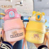 1000ml Insulated Cup with Straw Multi-purpose Food Grade Durable Insulated Drinking Water Cup for School