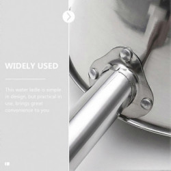 Long Handle Water Spoon Multipurpose Water Scoop Stainless Steel Ladle Kitchen Water Scoop Long Handle Water Spoon Multipurpose Water Scoop Stainless Steel Ladle Kitchen Water Scoop