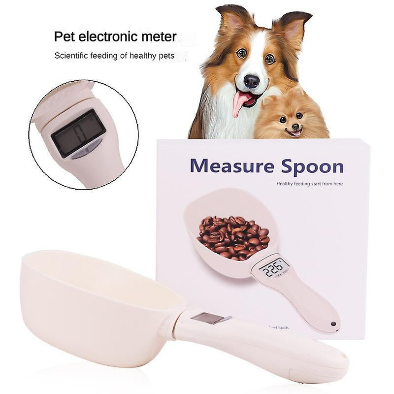 Electronic Measuring Tool Dog and Cat Feeding Bowl Measuring Spoon Pet Food Scale Digital Display Weighing Spoon [...]