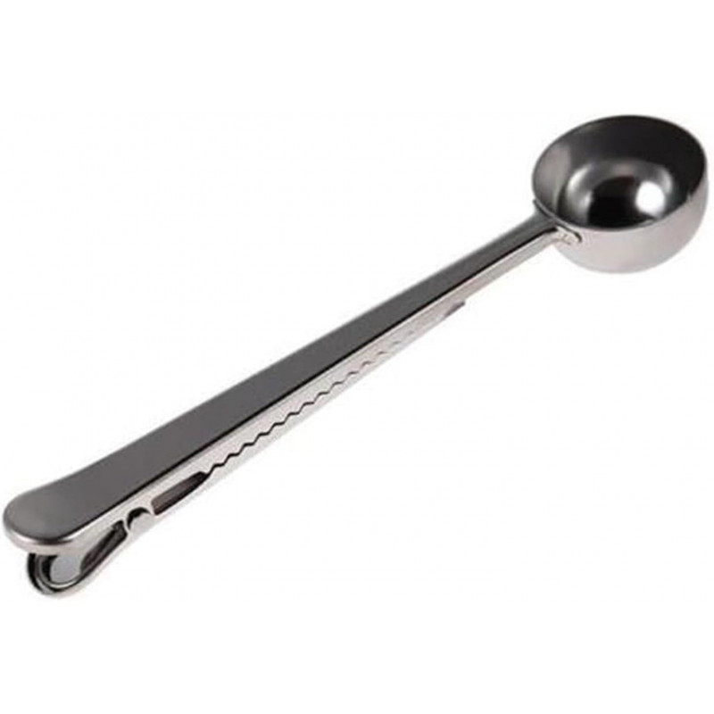 Coffee Scoop Clip Stainless Steel Tablespoon Coffee Spoon With Long Handle Multifunction Sealing Bag Clip For Tea [...]