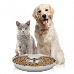 Trixie 25282 Puppy Bowl, Stainless Steel, 4 L/ 38 Cm Trixie 25282 Puppy Bowl, Stainless Steel, 4 L/ 38 Cm