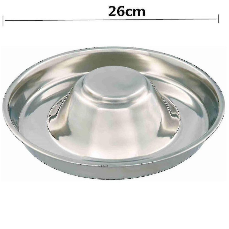 Trixie 25282 Puppy Bowl, Stainless Steel, 4 L/ 38 Cm