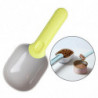 Portable Pet Dog Cat Food Spoon Shovel Garden Compost Animal Feeding Gray Green
