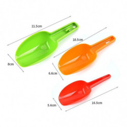 3 Pcs Ice Scoop, pelle d’alimentation pour animaux de compagnie Pelle de nourriture pour chat Scoop, cuillère pour [...]