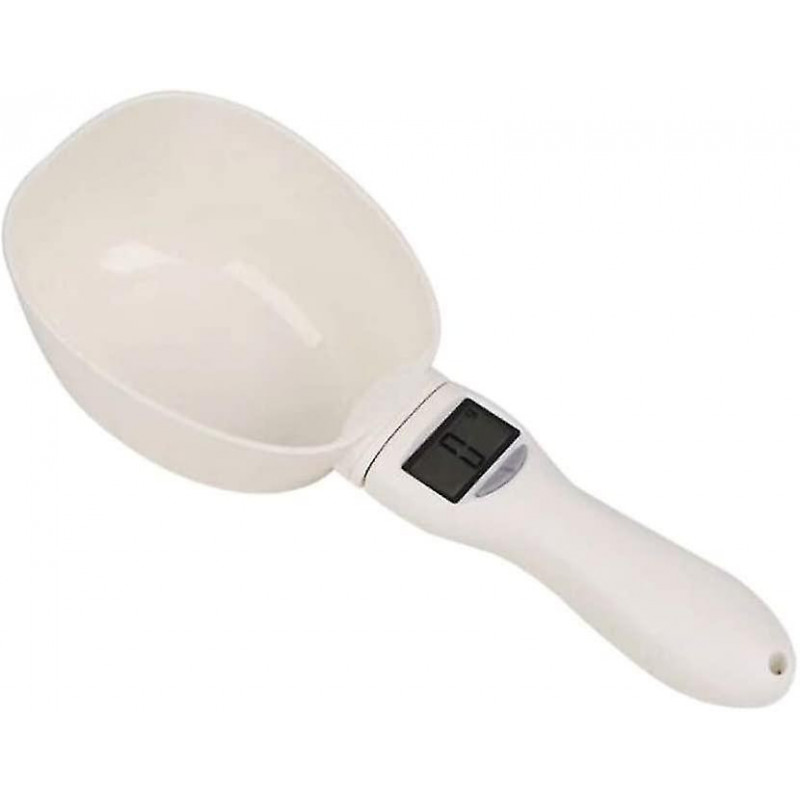 Pet Food Scoop Electronic Pet Food Measuring Spoons, For Dogs And Cats Lcd Display For Measuring Pet